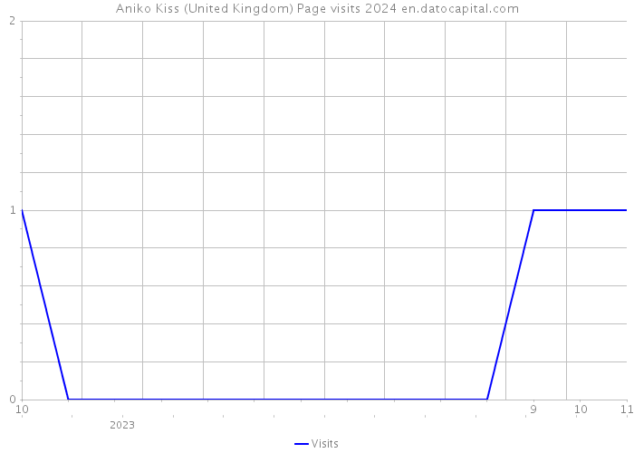 Aniko Kiss (United Kingdom) Page visits 2024 
