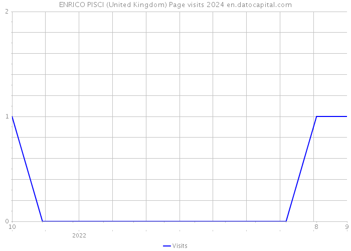 ENRICO PISCI (United Kingdom) Page visits 2024 