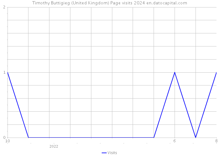 Timothy Buttigieg (United Kingdom) Page visits 2024 