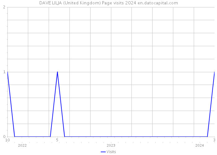 DAVE LILJA (United Kingdom) Page visits 2024 