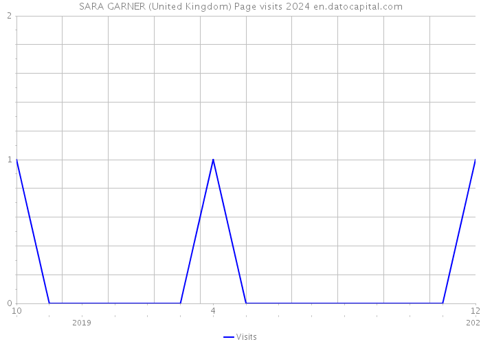SARA GARNER (United Kingdom) Page visits 2024 