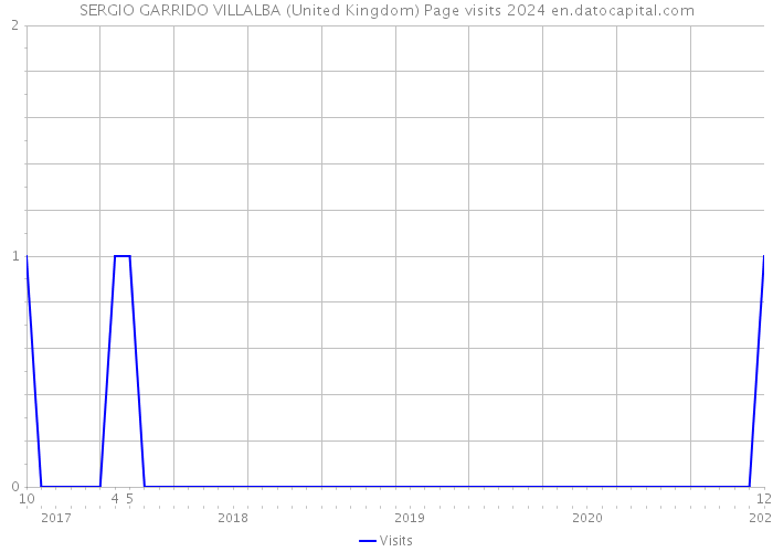 SERGIO GARRIDO VILLALBA (United Kingdom) Page visits 2024 
