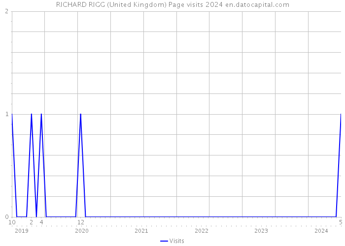 RICHARD RIGG (United Kingdom) Page visits 2024 