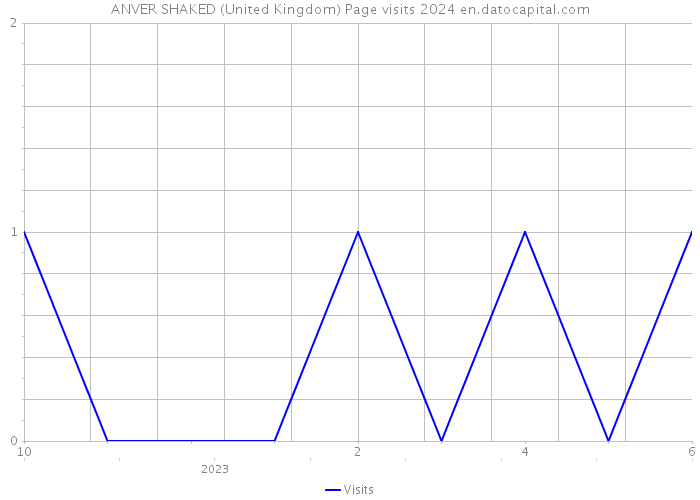 ANVER SHAKED (United Kingdom) Page visits 2024 