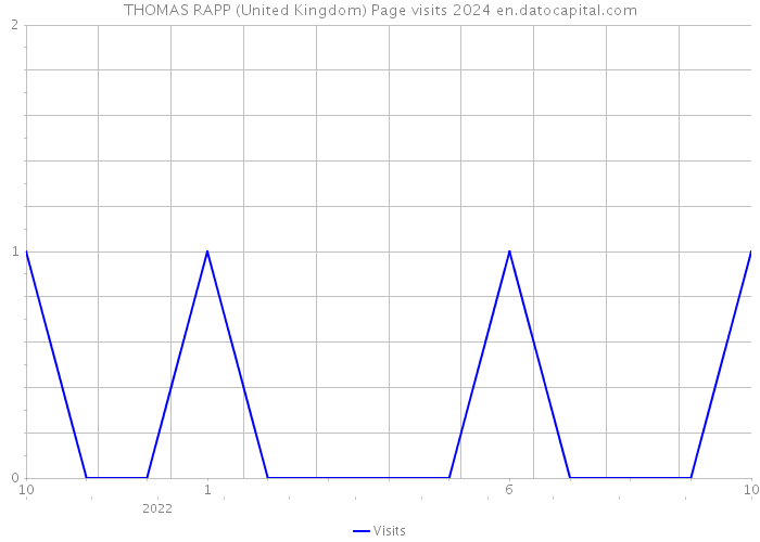 THOMAS RAPP (United Kingdom) Page visits 2024 