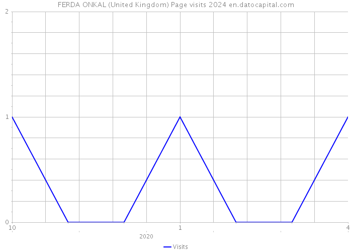 FERDA ONKAL (United Kingdom) Page visits 2024 