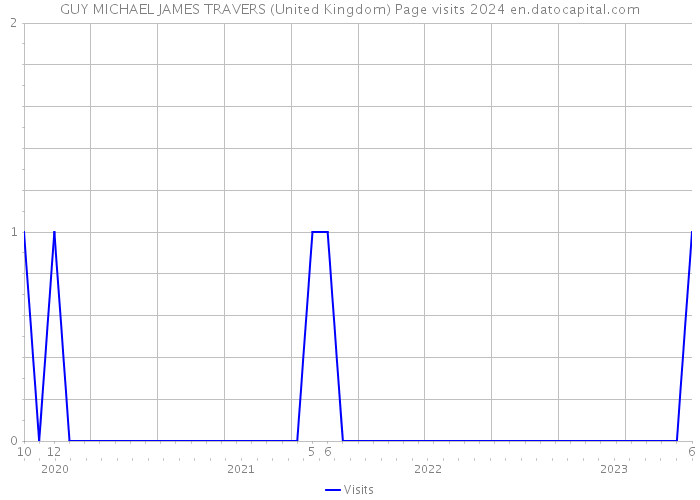 GUY MICHAEL JAMES TRAVERS (United Kingdom) Page visits 2024 