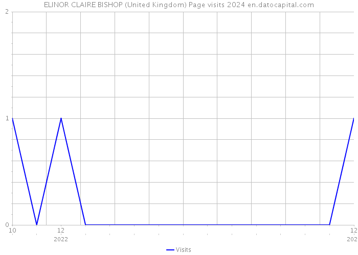ELINOR CLAIRE BISHOP (United Kingdom) Page visits 2024 