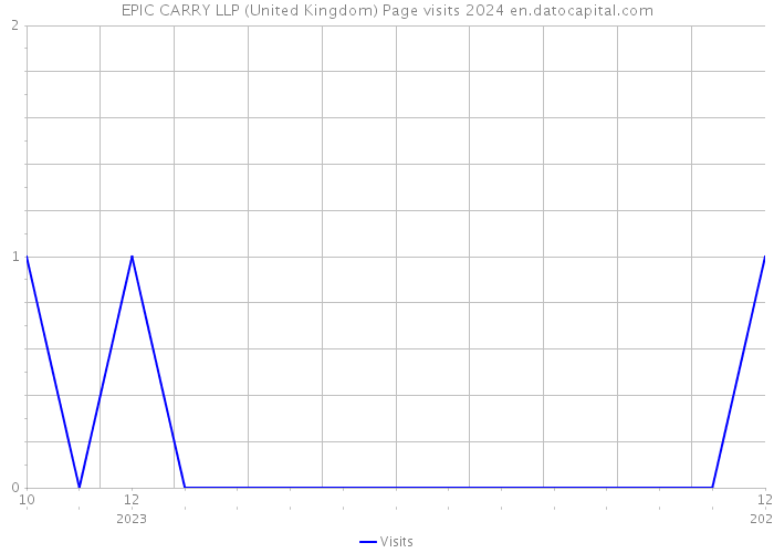 EPIC CARRY LLP (United Kingdom) Page visits 2024 