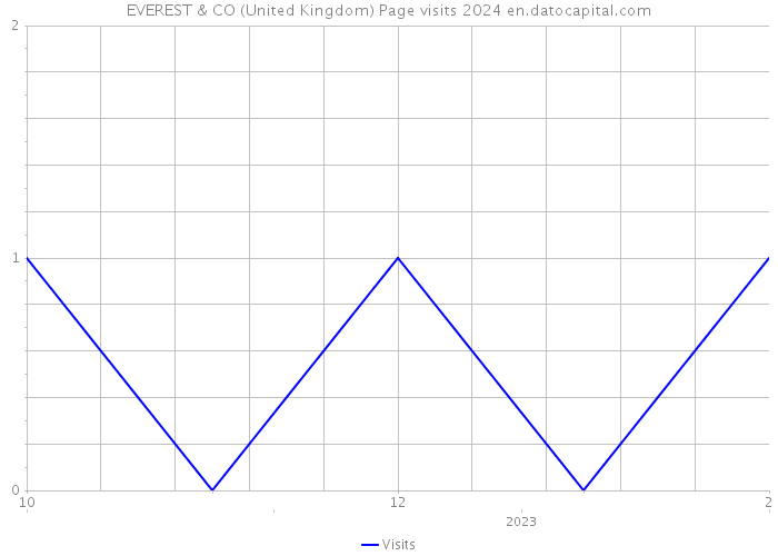 EVEREST & CO (United Kingdom) Page visits 2024 