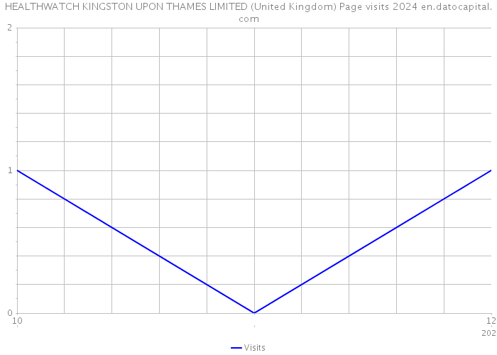 HEALTHWATCH KINGSTON UPON THAMES LIMITED (United Kingdom) Page visits 2024 