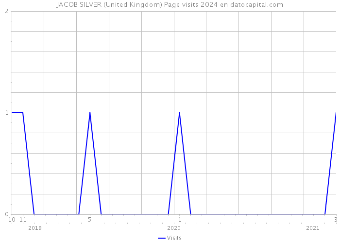 JACOB SILVER (United Kingdom) Page visits 2024 