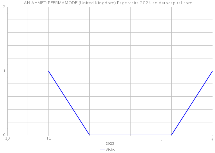 IAN AHMED PEERMAMODE (United Kingdom) Page visits 2024 
