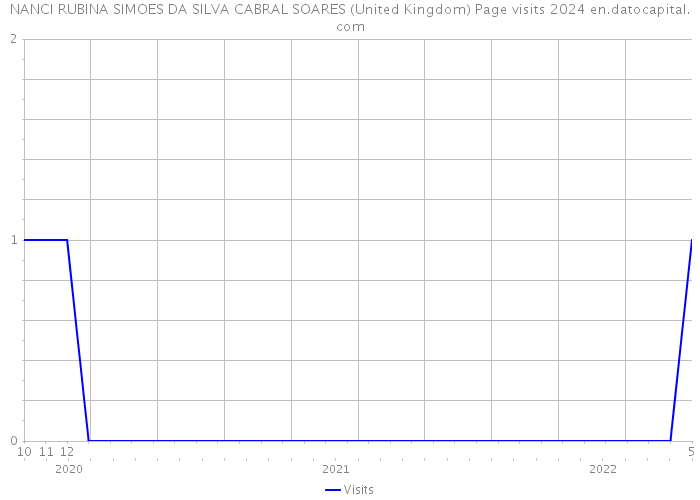 NANCI RUBINA SIMOES DA SILVA CABRAL SOARES (United Kingdom) Page visits 2024 