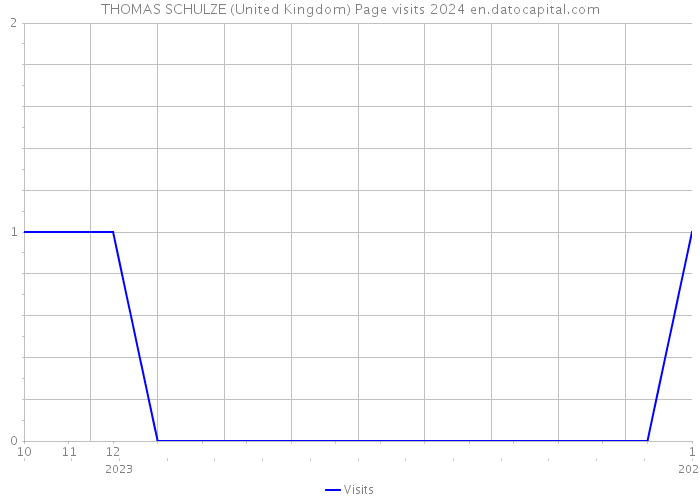 THOMAS SCHULZE (United Kingdom) Page visits 2024 