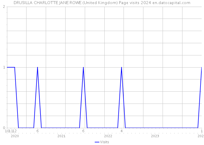 DRUSILLA CHARLOTTE JANE ROWE (United Kingdom) Page visits 2024 