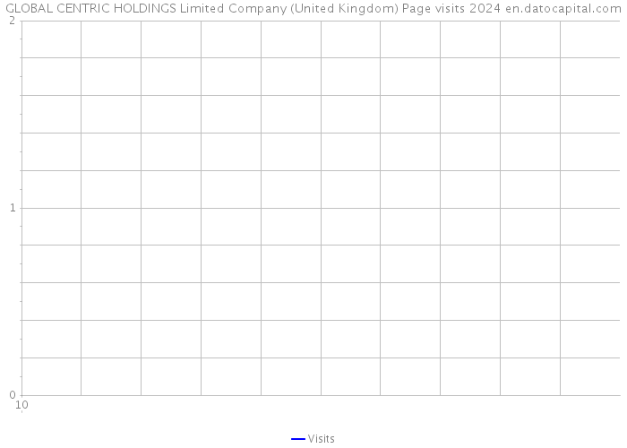 GLOBAL CENTRIC HOLDINGS Limited Company (United Kingdom) Page visits 2024 