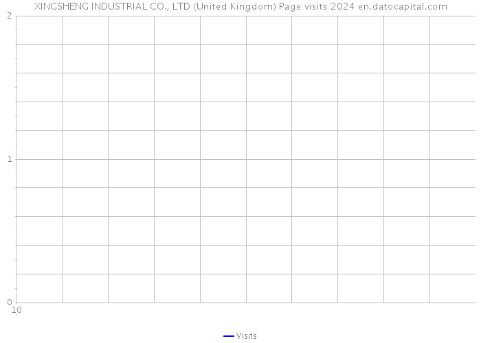 XINGSHENG INDUSTRIAL CO., LTD (United Kingdom) Page visits 2024 