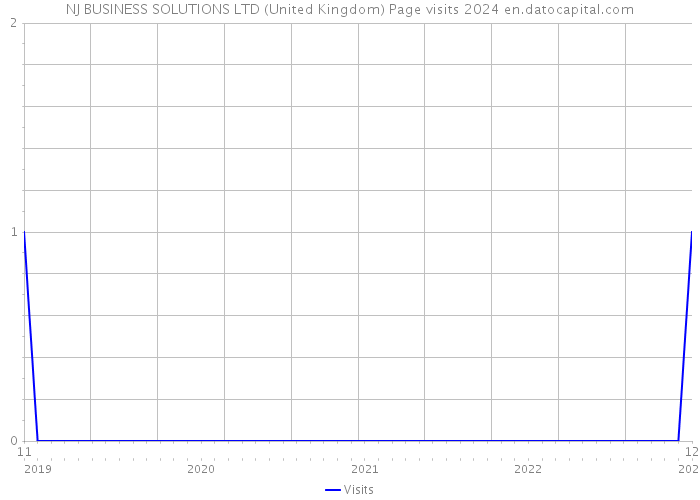 NJ BUSINESS SOLUTIONS LTD (United Kingdom) Page visits 2024 