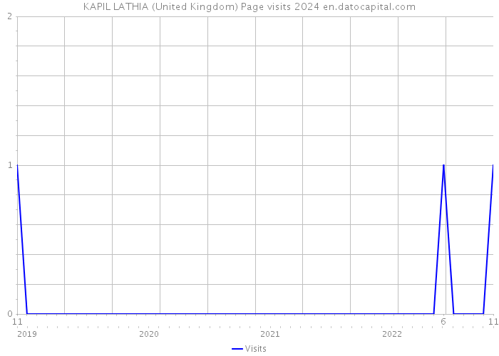 KAPIL LATHIA (United Kingdom) Page visits 2024 