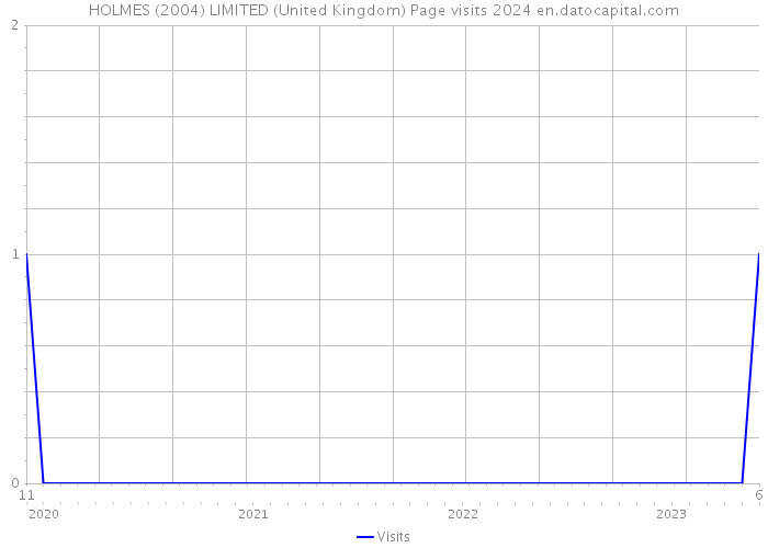HOLMES (2004) LIMITED (United Kingdom) Page visits 2024 