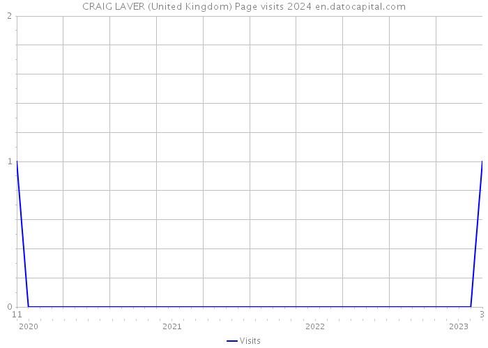 CRAIG LAVER (United Kingdom) Page visits 2024 