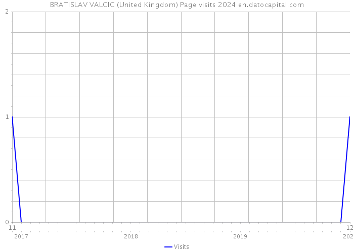 BRATISLAV VALCIC (United Kingdom) Page visits 2024 