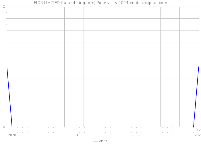 FIOR LIMITED (United Kingdom) Page visits 2024 