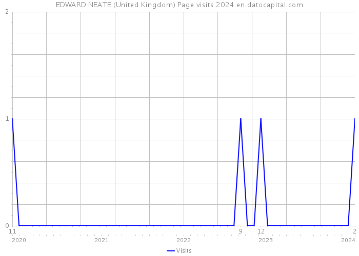 EDWARD NEATE (United Kingdom) Page visits 2024 