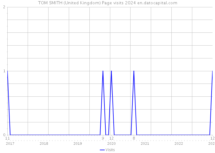 TOM SMITH (United Kingdom) Page visits 2024 
