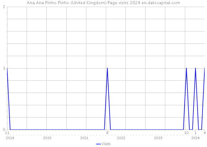 Ana Ana Pinho Pinho (United Kingdom) Page visits 2024 