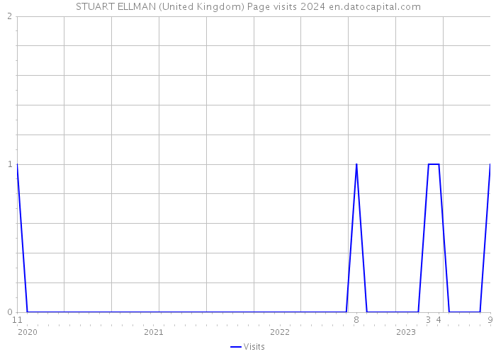 STUART ELLMAN (United Kingdom) Page visits 2024 