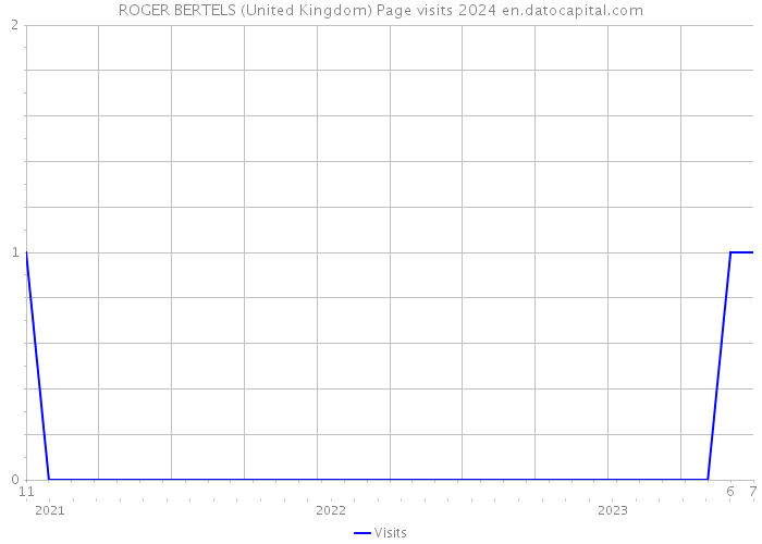 ROGER BERTELS (United Kingdom) Page visits 2024 