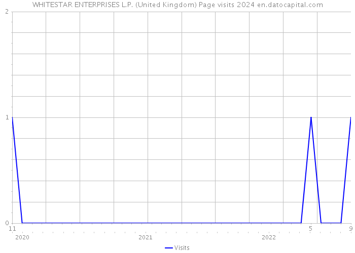 WHITESTAR ENTERPRISES L.P. (United Kingdom) Page visits 2024 