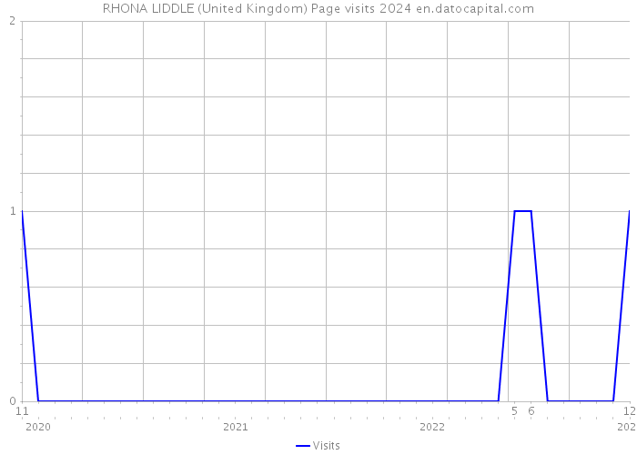 RHONA LIDDLE (United Kingdom) Page visits 2024 