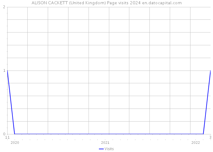 ALISON CACKETT (United Kingdom) Page visits 2024 