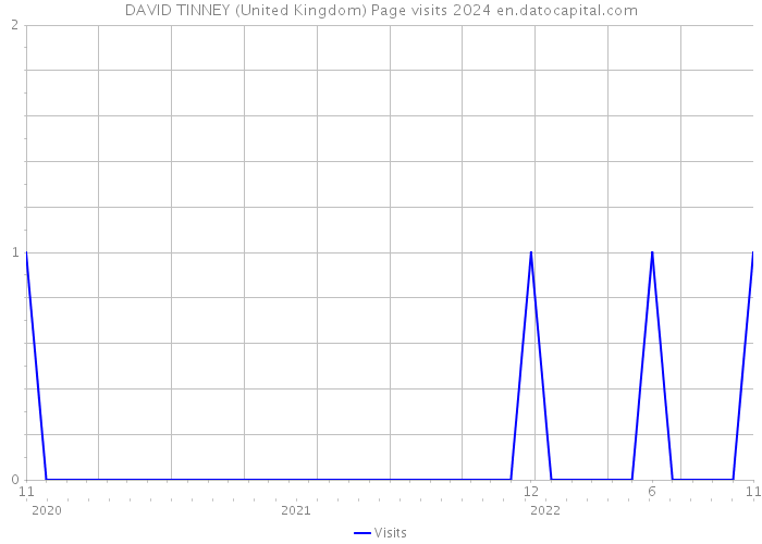 DAVID TINNEY (United Kingdom) Page visits 2024 