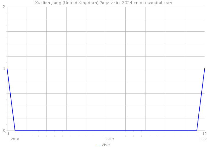 Xuelian Jiang (United Kingdom) Page visits 2024 