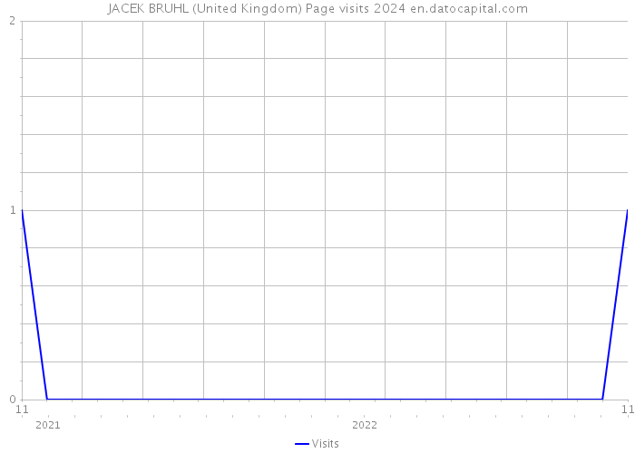 JACEK BRUHL (United Kingdom) Page visits 2024 