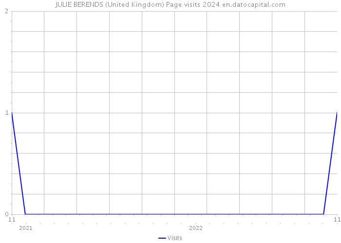 JULIE BERENDS (United Kingdom) Page visits 2024 