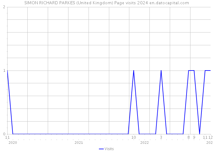 SIMON RICHARD PARKES (United Kingdom) Page visits 2024 