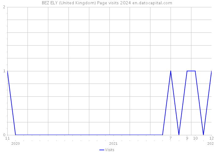 BEZ ELY (United Kingdom) Page visits 2024 