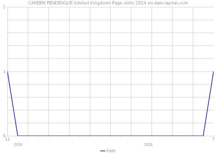 CAREEM PENDENQUE (United Kingdom) Page visits 2024 