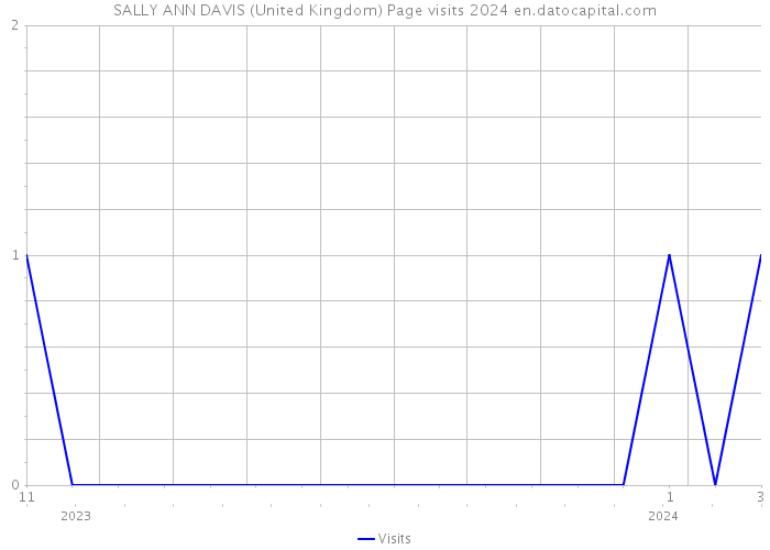 SALLY ANN DAVIS (United Kingdom) Page visits 2024 