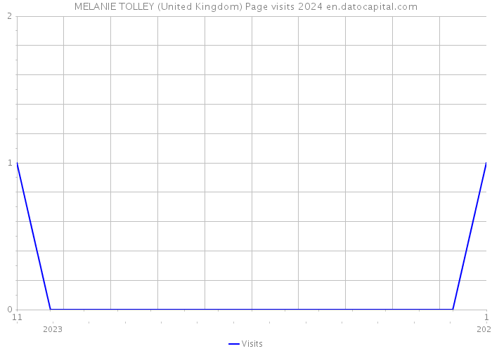 MELANIE TOLLEY (United Kingdom) Page visits 2024 