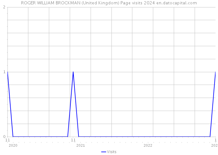 ROGER WILLIAM BROCKMAN (United Kingdom) Page visits 2024 