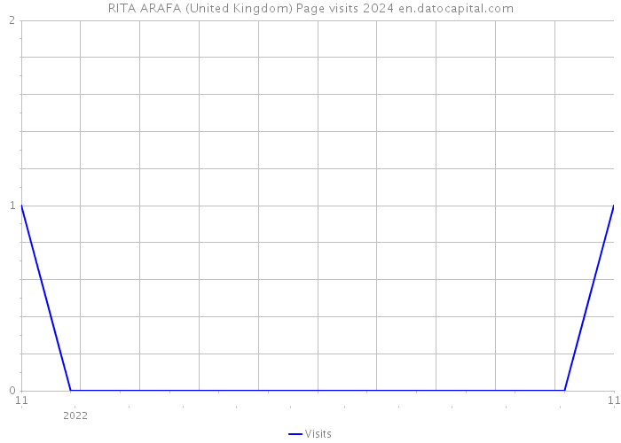 RITA ARAFA (United Kingdom) Page visits 2024 
