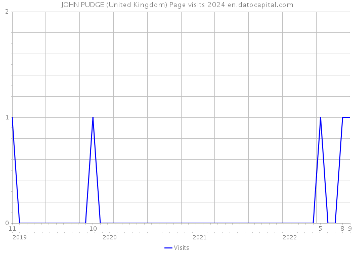 JOHN PUDGE (United Kingdom) Page visits 2024 