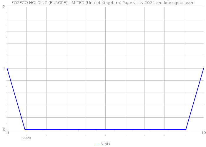 FOSECO HOLDING (EUROPE) LIMITED (United Kingdom) Page visits 2024 