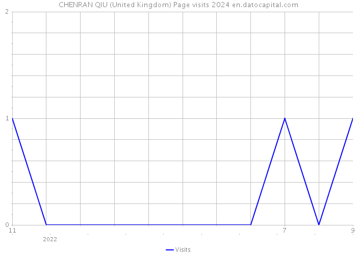 CHENRAN QIU (United Kingdom) Page visits 2024 